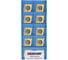 Пластина для точения DESKAR CCMT060204 LF9018 10 шт 00-00058129 1