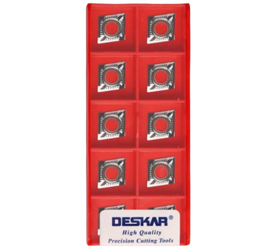 Пластина для точения DESKAR CCGT09T308 AL K10 10 шт 00-00047758 1