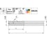 Фреза концевая твердосплавная по металлу CNCINS PMK30.Z6.10.50.100.35.F000.TiAlN 4