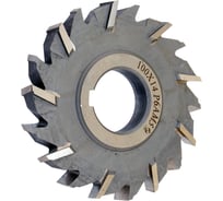 Фреза дисковая 3-х сторонняя CNIC 100x14x32, Z=18 Р6АМ5 с разнонаправленными зубьями 76161