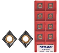 Пластина для точения DESKAR CCMT09T308 LF3018 10 шт 00-00051913