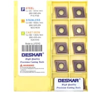 Пластина для точения DESKAR CNMG120408 MS LF6018S 10 шт 00-00051948