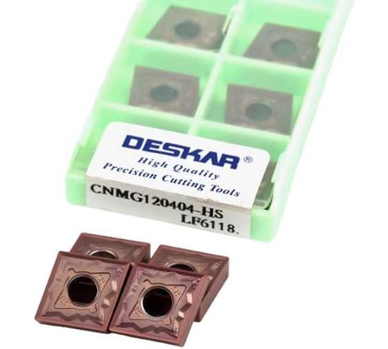 Пластина для точения DESKAR CNMG120404 HS LF6118 10 шт 00-00051929 1
