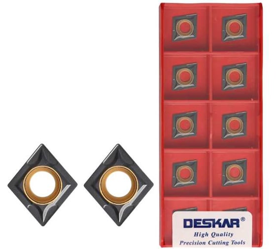 Пластина для точения DESKAR CCMT120408 LF3018 10 шт 00-00051920 1