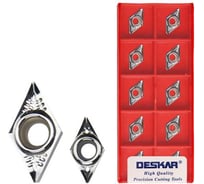 Пластина для точения DESKAR DCGT11T304 AL K10 10 шт 00-00047755
