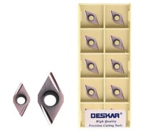 Пластина для точения DESKAR DCGT070204R-U LF6018 10 шт 00-00051974