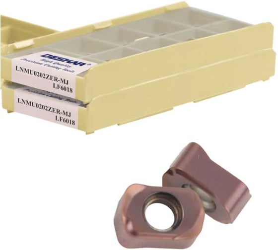 Пластина фрезерная DESKAR LNMU0202ZER MJ LF6018 10 шт 00-00052787 1