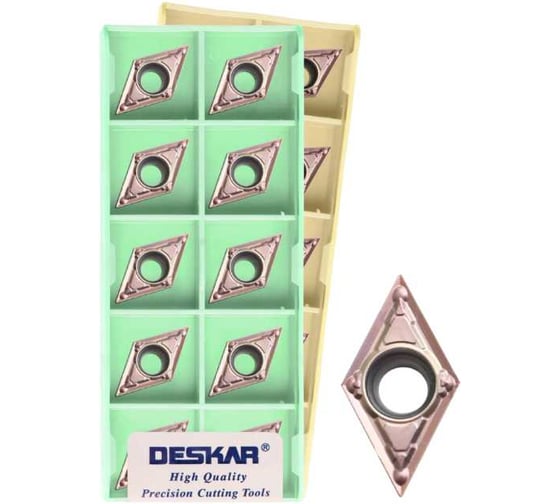 Пластина для точения DESKAR DCMT070202 MV LF6118 10 шт 00-00051984 1