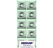 Пластина для сверла DESKAR QCMT070304 CM LF6018S 10 шт 00-00051877