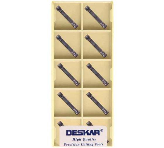 Пластина отрезная, канавочная DESKAR MGMN250 J LF6018 10 шт 00-00052722 1