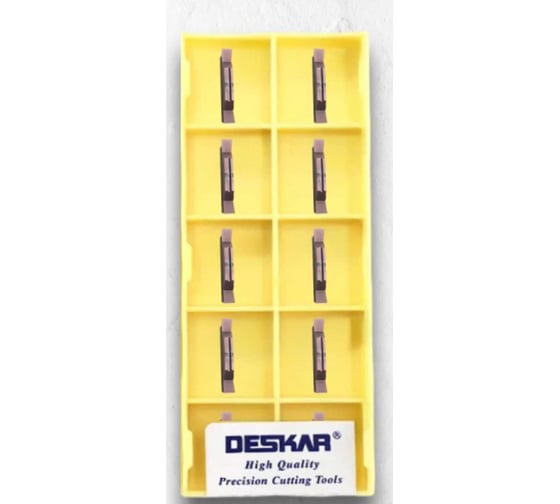 Пластина отрезная, канавочная DESKAR MGGN200 JV LF6018 10 шт 00-00052734 1