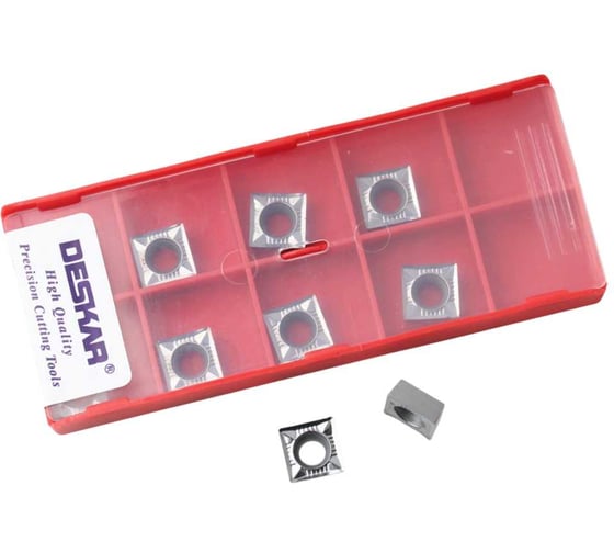 Пластина для точения DESKAR SCGT09T304 AL K10 10 шт 00-00047762 1