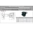 Оправка токарная VDI40 формы B3 Kintek B3-40X25X44 3