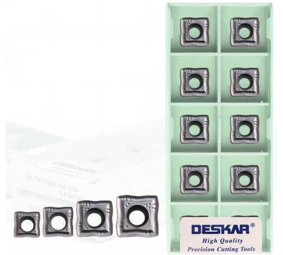 Пластина для сверла DESKAR SOMT050204 PD LF6018S 10 шт 00-00051875 1