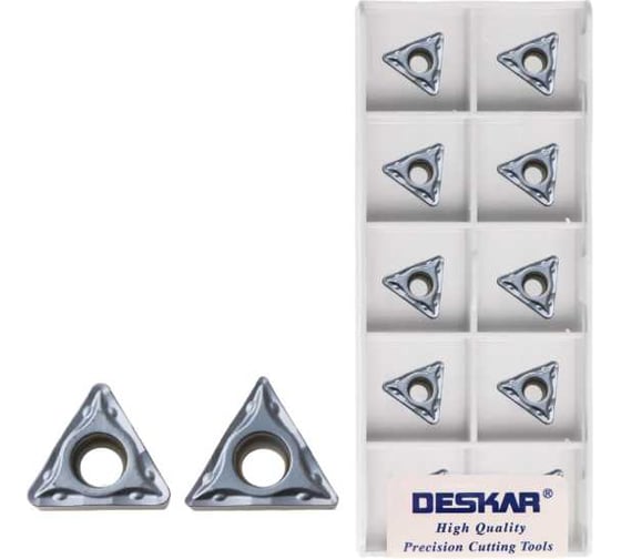 Пластина для точения DESKAR TCMT110204 MA LF6008 10 шт 00-00052060 1