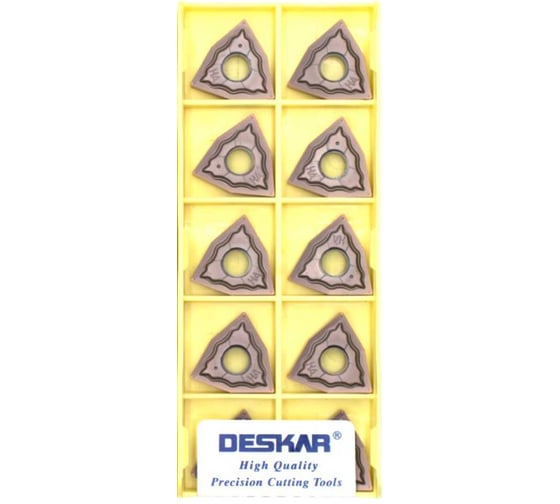 Пластина для точения DESKAR WNMG080404 HA LF6018S 10 шт 00-00052252 1