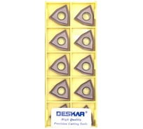 Пластина для точения DESKAR WNMG080404 MS LF6018S 10 шт 00-00052266
