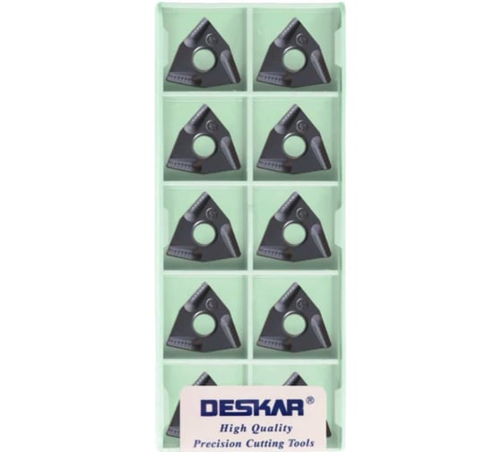 Пластина для точения DESKAR WNMG080404R-VF LF6018S 10 шт 00-00052273 1