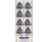 Пластина для точения DESKAR WNMG080404 CQ TD9218 10 шт 00-00052251 1