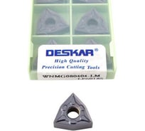 Пластина для точения DESKAR WNMG080404 LM LF6018S 10 шт 00-00052256