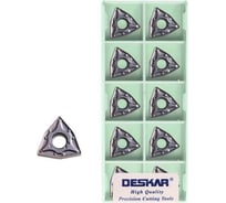 Пластина для точения DESKAR WNMG080408 MA LF6018S 10 шт 00-00052424