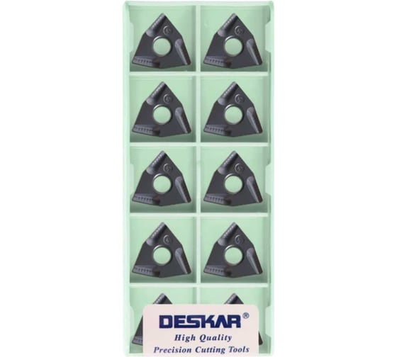 Пластина для точения DESKAR WNMG080408L-VF LF6018S 10 шт 00-00052309 1