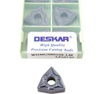 Пластина для точения DESKAR WNMG080408 LM LF6018S 10 шт 00-00052301