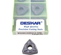 Пластина для точения DESKAR WNMG080412 VM LF6018S 10 шт 00-00052359