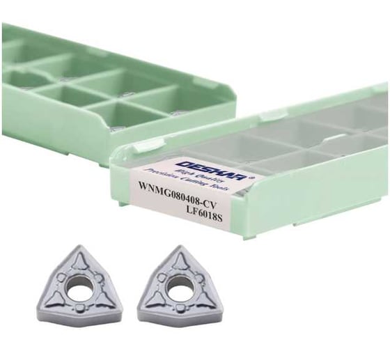 Пластина для точения DESKAR WNMG080408 CV LF6018S 10 шт 00-00052292 1