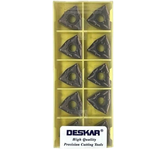 Пластина для точения DESKAR WNMG080412 MA LF6018 10 шт 00-00052345 1