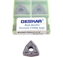 Пластина для точения DESKAR WNMG080412 CV LF6018S 10 шт 00-00052343