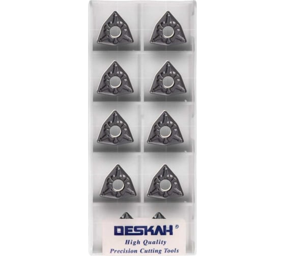 Пластина для точения DESKAR WNMG080408 TM TF9218 10 шт 00-00052333 1