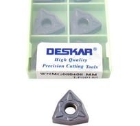 Пластина для точения DESKAR WNMG080408 MM LF6018S 10 шт 00-00052316