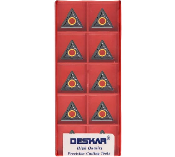 Пластина для точения DESKAR TNMG160412 DK LF3018 10 шт 00-00058074 1