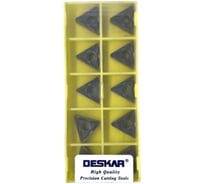 Пластина для точения DESKAR TNMG160408 MQ LF6018S 10 шт 00-00052143