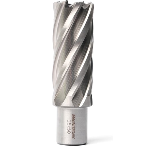 Сверло корончатое Magnitronic HSS (25х50 мм, Weldon19) DNHX40250 DNHX-40250 1