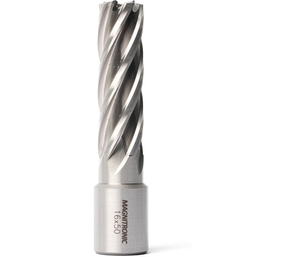 Сверло корончатое Magnitronic HSS (16х50 мм, Weldon19) DNHX40160 DNHX-40160 1