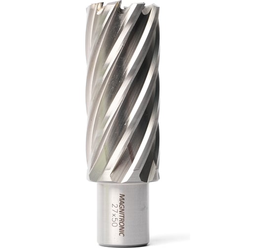 Сверло корончатое Magnitronic HSS (27х50 мм, Weldon19) DNHX40270 DNHX-40270 1