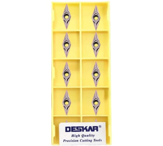 Пластина для точения DESKAR VBMT110304 LF6018 10 шт 00-00052184 1
