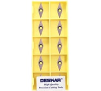 Пластина для точения DESKAR VCMT160408 LF6018 10 шт 00-00052198