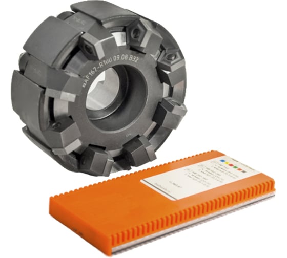 Фреза торцевая Русский Инструмент 100 с мех. кр. 5гр.пл. PN..110408 Z=8 dпос=32 ГОСТ 26595-85 ri.298.48 1