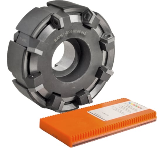 Фреза торцевая Русский Инструмент 125 с мех. кр. 5гр.пл. PN.. 110408 Z=8 dпос=40 ГОСТ26595-85 ri.298.51 1