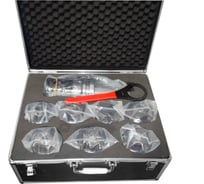 Патрон резьбонарезной BT40 М24-М42 с набором головок 7шт GT42 Beltools ri.260.28
