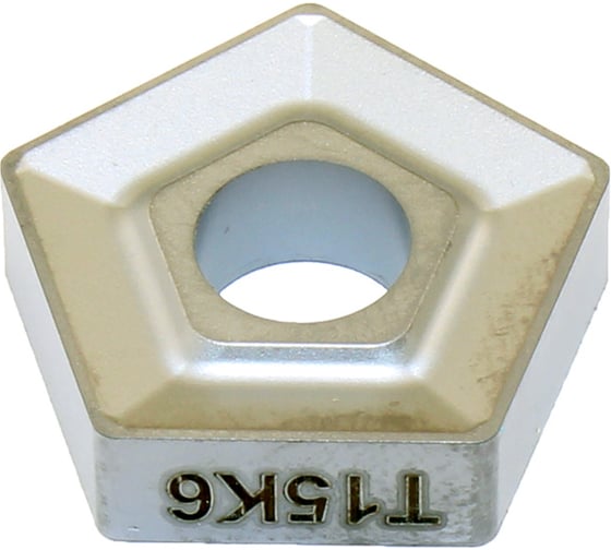 Пластина TLX PNUM - 110408 Т15К6Н10 пятигранная dвн=6мм 10114 со стружколомом 75291 1