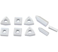 Набор сменных пластин CNIC из 9шт ВК8 для набора резцов 20x20мм 76159