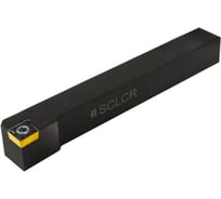 Резец проходной с ромбической пластиной 12х12х80 SCLCR 1212 F09 Русский Инструмент ri.428.31