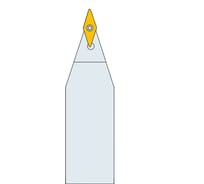 Резец проходной с ромбической пластиной 20х20х125 SVVBN 2020 K11 Русский Инструмент ri.430.33