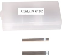 Нож сменный твердосплавный FHONK 19.7х8х1.5 HW 40 Z=2 (упаковка 10шт) 197815FK07-10