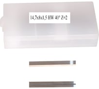 Нож сменный твердосплавный FHONK 14.7х8х1.5 HW 40 Z=2 (упаковка 10шт) 147815FK07-10