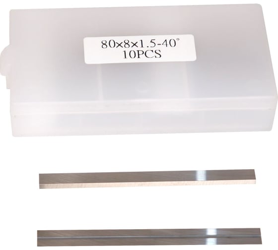 Нож сменный твердосплавный FHONK 80х8х1.5 HW 40 Z=2 (упаковка 10шт) 80815FK07-10 1